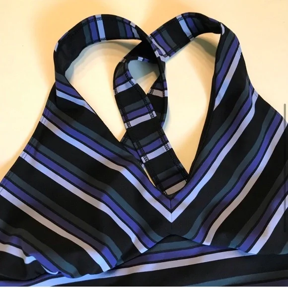 Free People Multicolor V-Neck Sports Bra - Picture 3 of 5